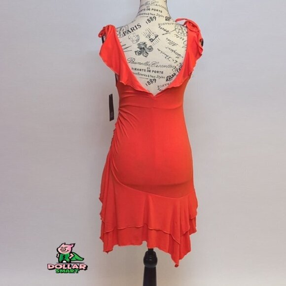 Wild Fable Stretchy Ruffled Handkerchief Hem Sundress - Picture 5 of 9